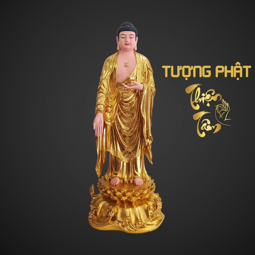 Tượng Phật A Di Đà Composite Mẫu Đài Loan
